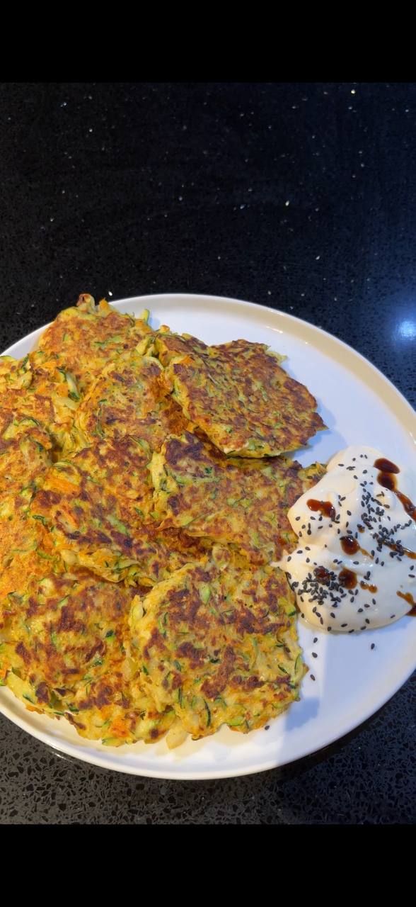 Low-Calorie Zucchini Fritters